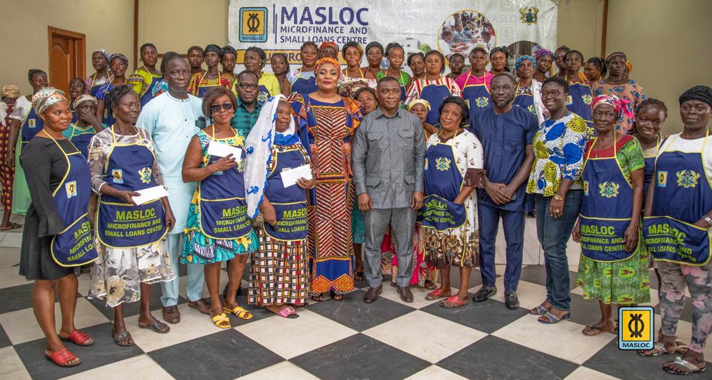 Western Region: MASLOC disburses micro-credit loans to market fire victims